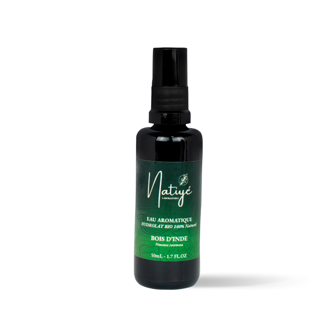 Hydrolat de Bois d’Inde, brume aromatique pour apaiser et rafraîchir naturellement