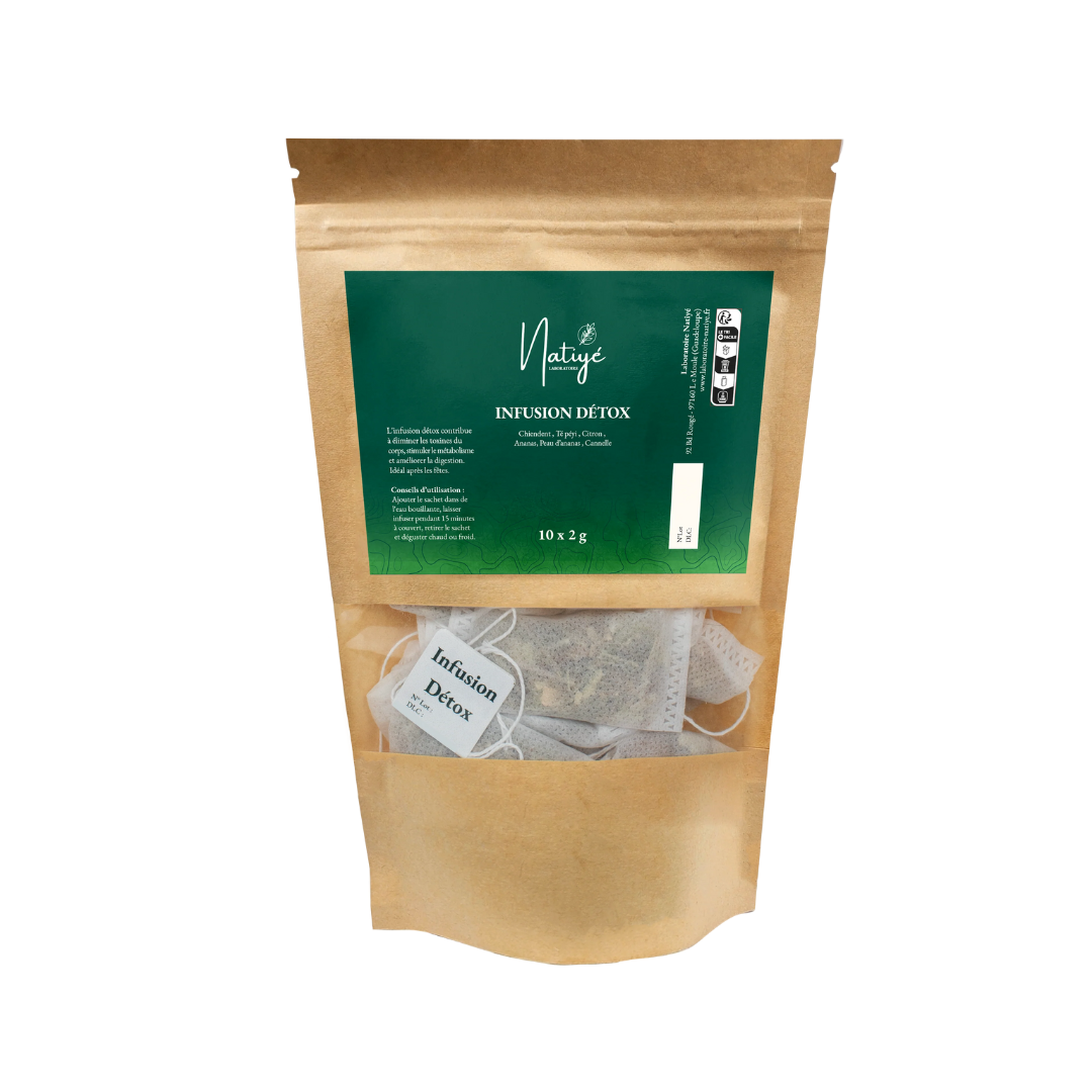 Infusion Détox, mélange végétal pour purifier l’organisme en douceur